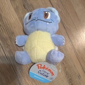 Sitting Cuties Wartortle Plush - Blue and Yellow